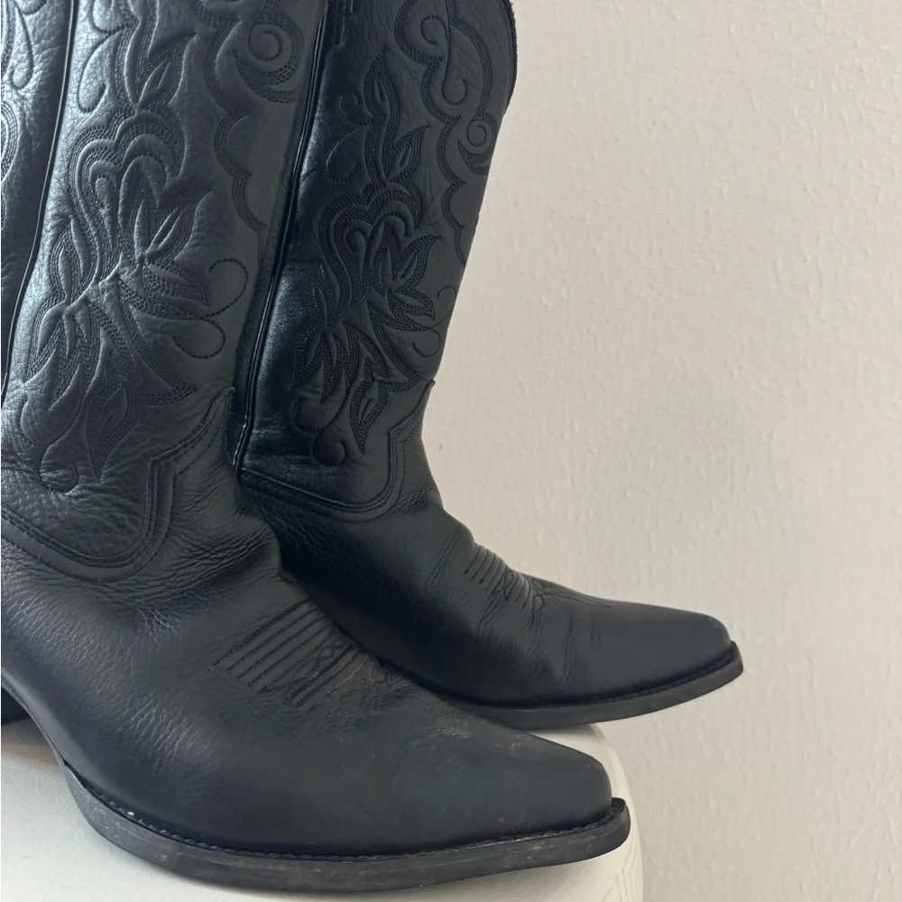 Ariat Heritage R Toe Western Boot Black Women’s Size 10B - Picture 3 of 5